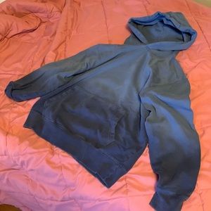 Blue Ombre old navy hoodie